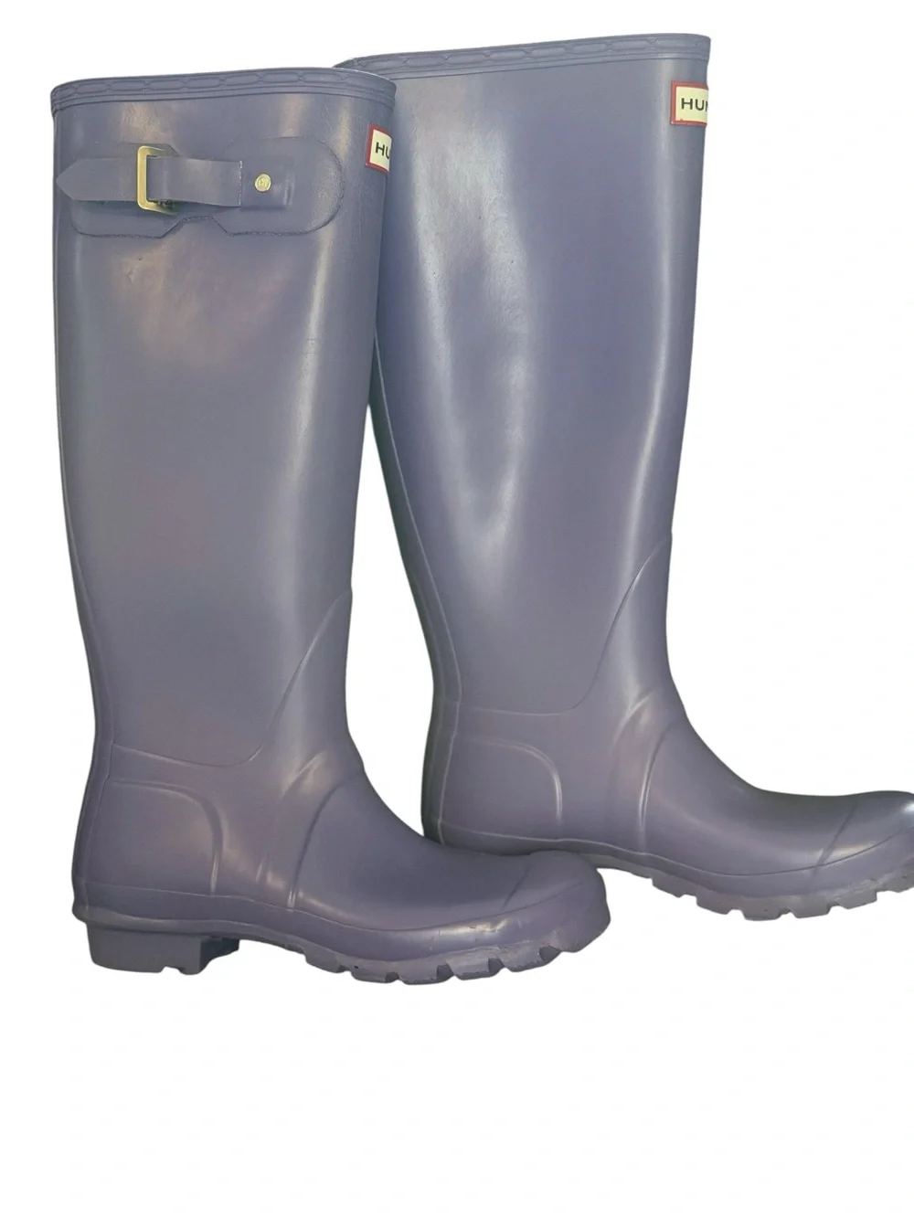 Hunter Original Tall Lavender Purple Rain Boots Size 6 EU 37 Waterproof Boots